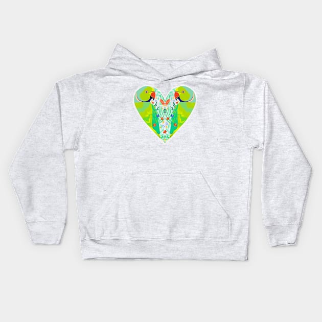 Spring Fling Kids Hoodie by Shreyasi